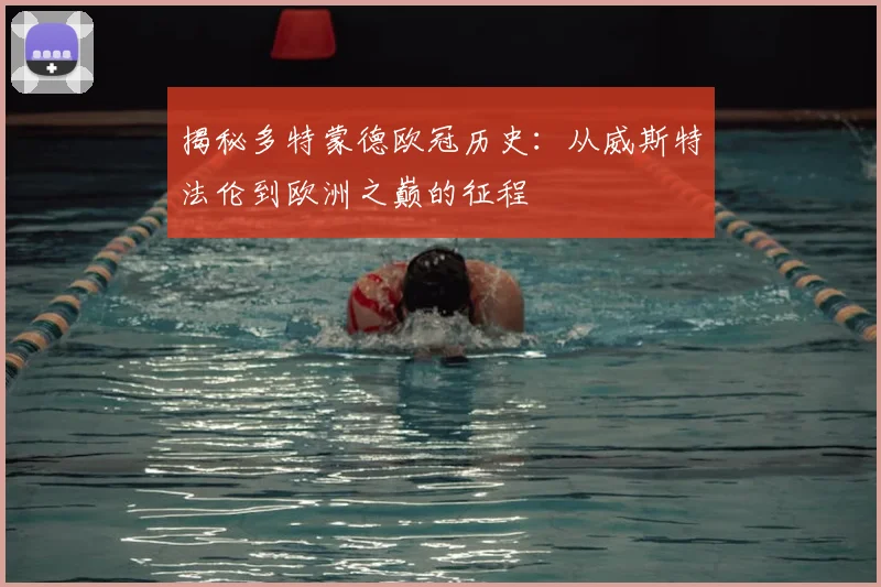 揭秘多特蒙德欧冠历史：从威斯特法伦到欧洲之巅的征程